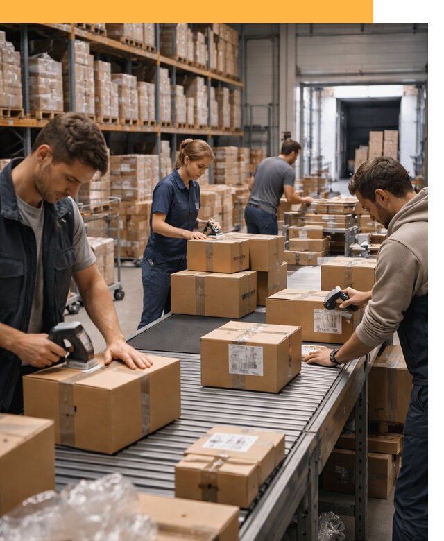 Доставка товаров для маркетплейсов от двери до склада от 7785