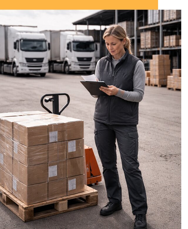 Доставка грузов из Европы к дверям клиента от 12456 руб