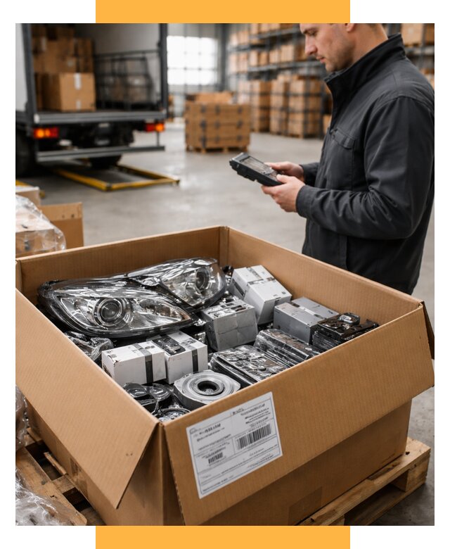 Доставка автозапчастей из Европы под ключ от 12975 р. | СетСервис-Льм