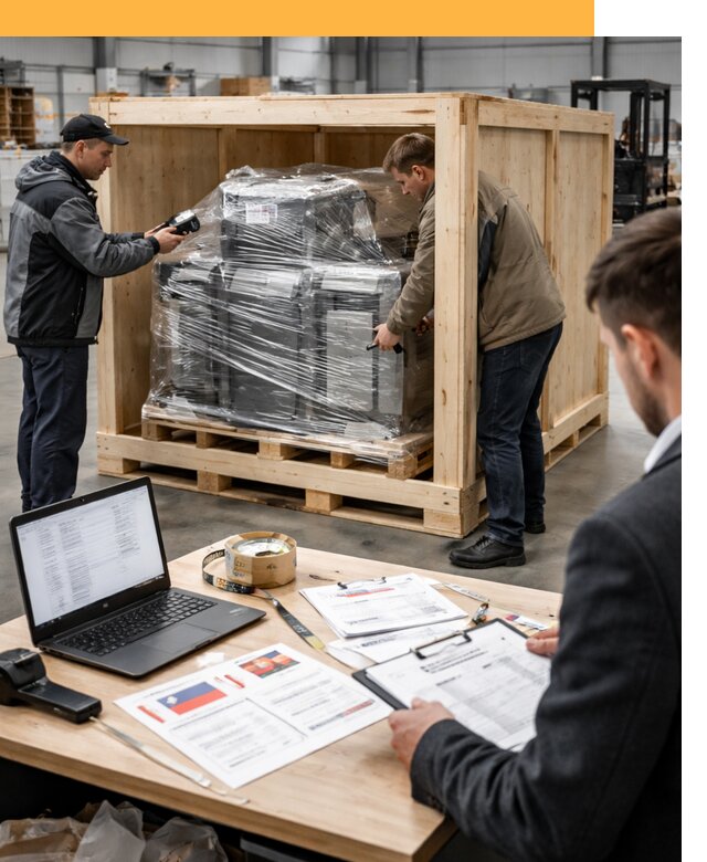 Доставка промышленного оборудования из США от 67470 руб