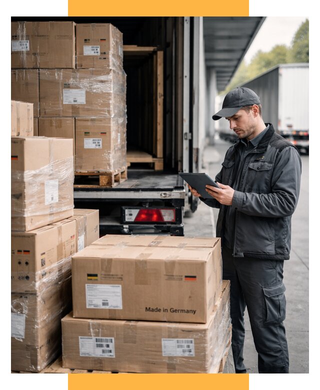 Доставка грузов из Германии от 46710 р. быстро - СетСервис-Льм