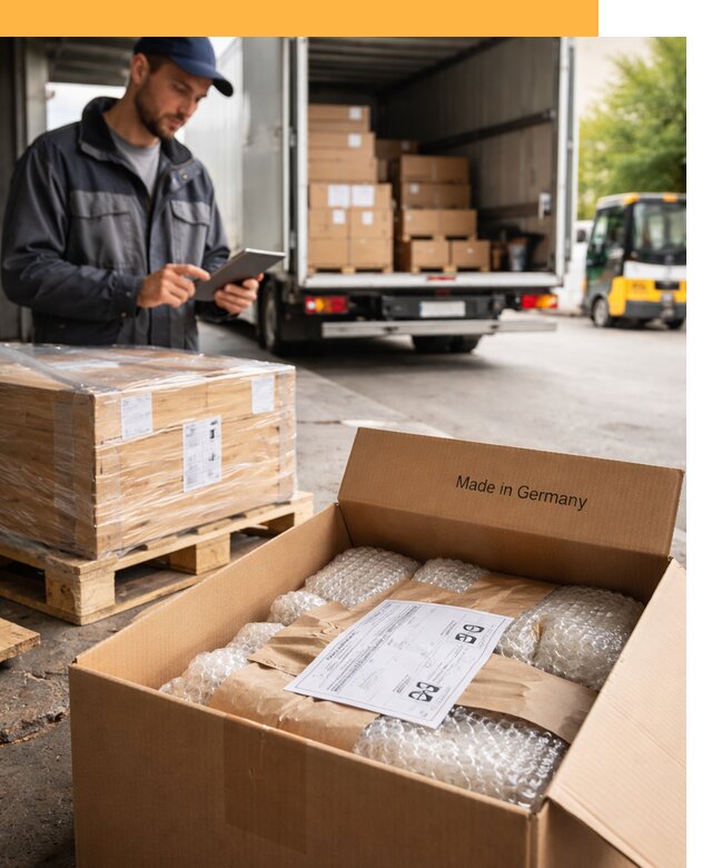 Доставка грузов из Германии от 46710 руб с таможенным оформлением