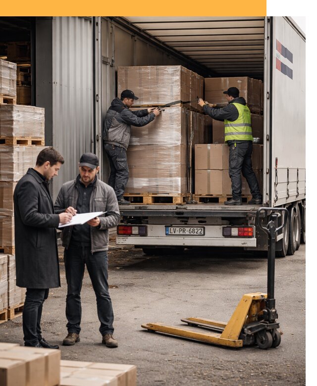 Автоперевозки из Латвии — международная доставка от 77850