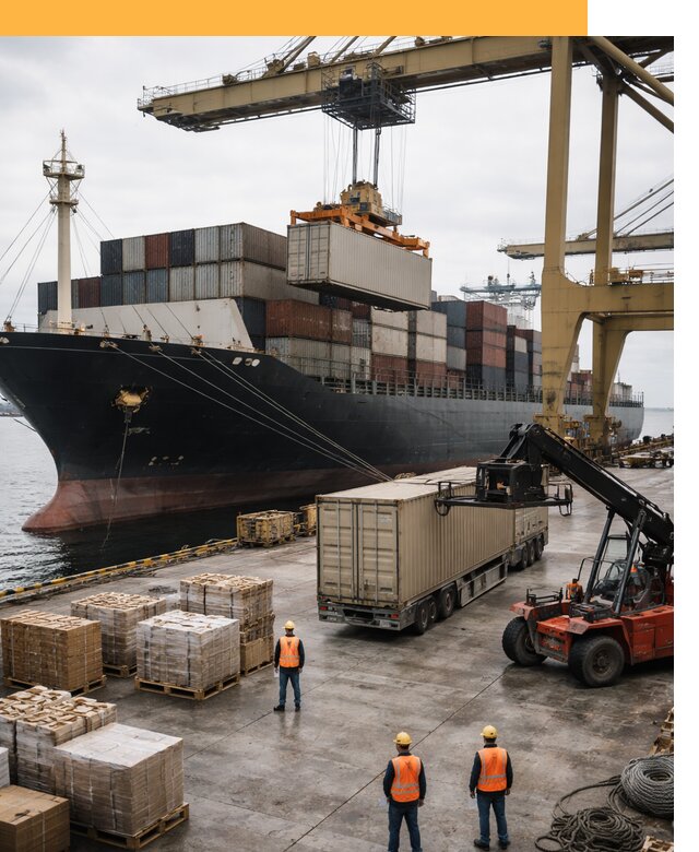 Морские перевозки из Индии: доставка FCL/LCL, таможня от 124560