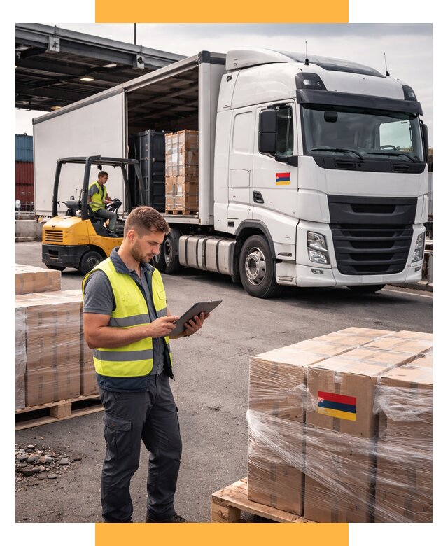 Автоперевозки из Армении от 98610 р. — услуги СетСервис-Льм