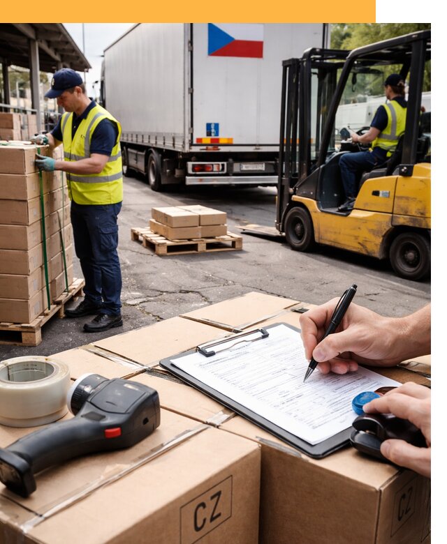 Доставка грузов в Чехию от 36330 руб, международные перевозки