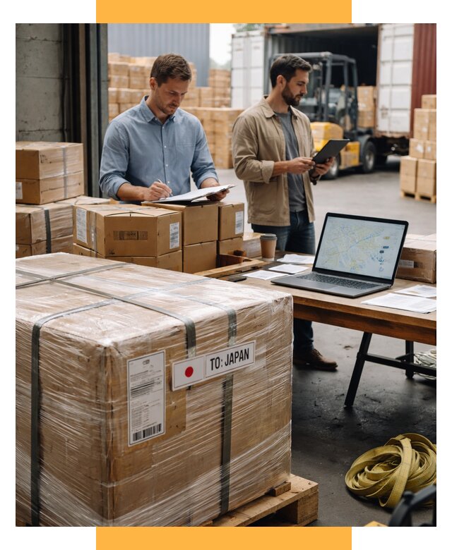 Доставка грузов в Японию от 25950 р., логистика СетСервис-Льм