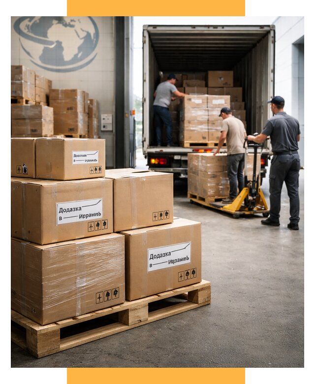 Доставка грузов в Израиль и экспорт от 46710 р. СетСервис-Льм