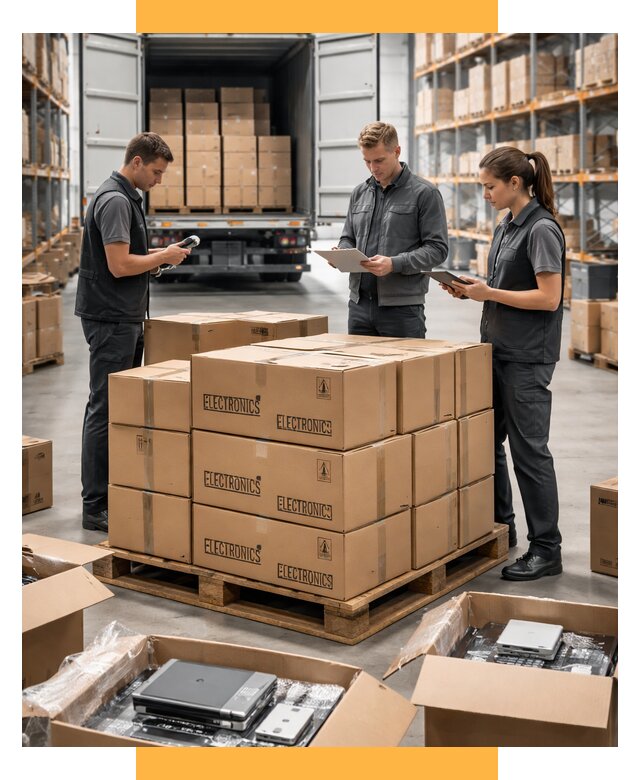 Перевозка электроники и таможня под ключ от 12975 р. | СетСервис-Льм