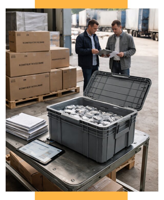 Перевозка комплектующих из Китая от 6747 р. | СетСервис-Льм