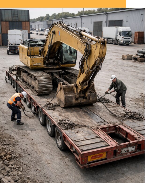 Перевозка спецтехники по России и миру от 46710 руб