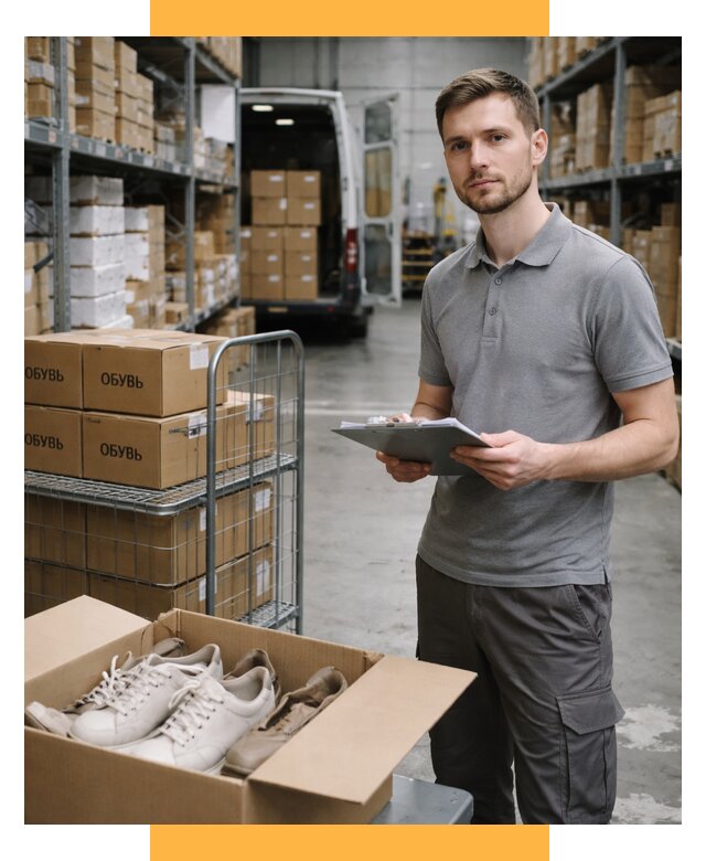 Доставка обуви из Китая и Турции от 4671 р. СетСервис-Льм