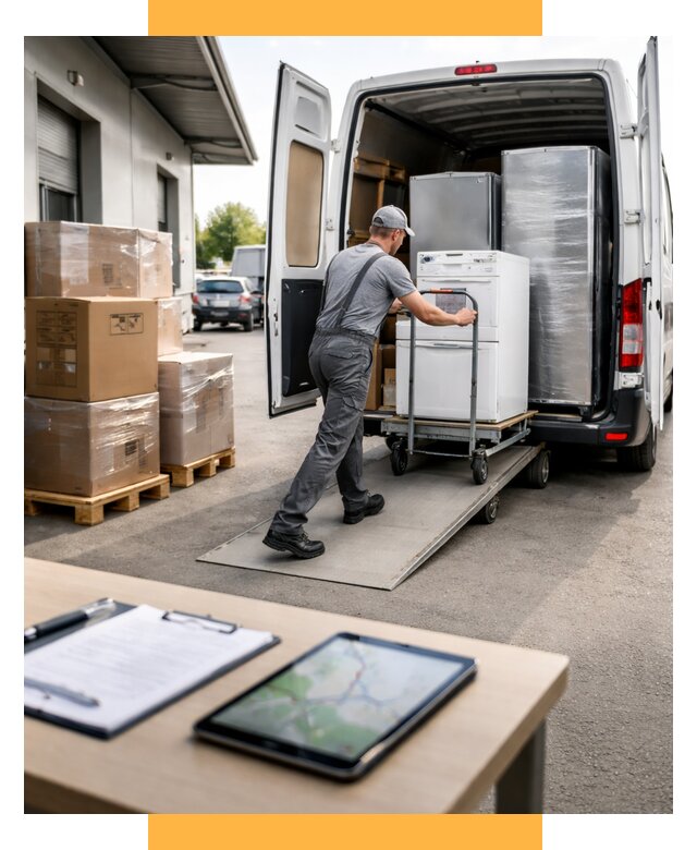 Перевозка бытовой техники от 6747 р. - логистика СетСервис-Льм