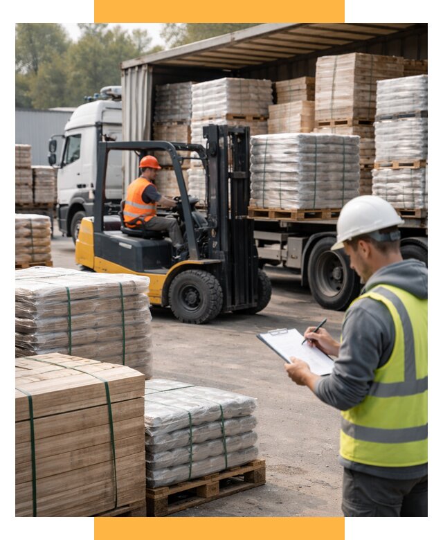 Перевозка строительных материалов от 5709 р. | СетСервис-Льм