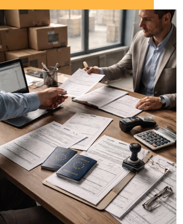 Таможенное оформление грузов из Европы от 8823 руб