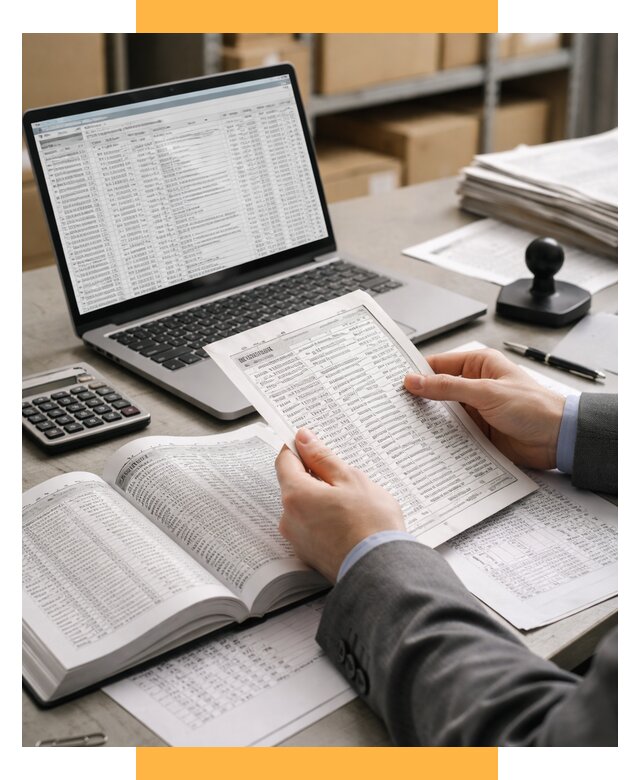 Подбор и проверка кода ТН ВЭД от 2595 р. - СетСервис-Льм