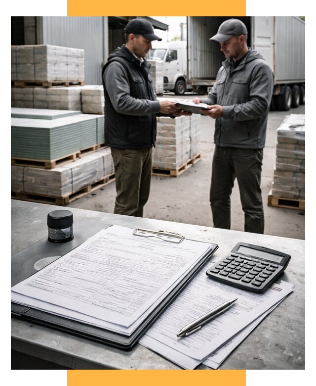 Таможенное оформление стройматериалов от 8823 р. | СетСервис-Льм