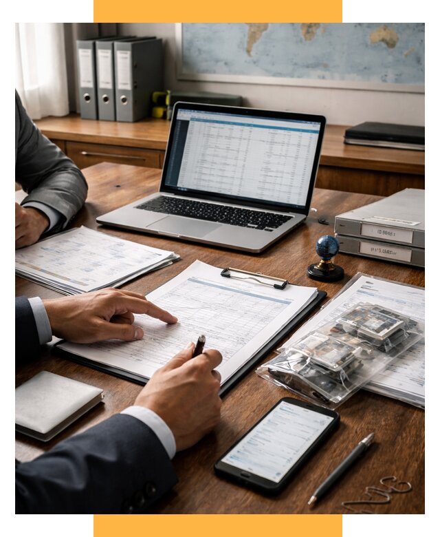 Проверка поставщика за рубежом от 8823 р. | СетСервис-Льм аудит